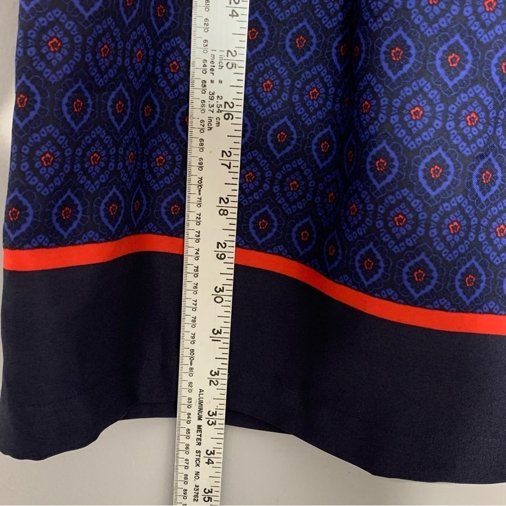 Loft Stripes & Mixed Print Sleeveless Dress. Size 4P - Picture 5 of 9
